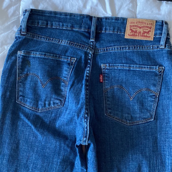 🛍️NWT - LEVIS 721 Blue High Rise Skinny Jeans - Picture 5 of 5